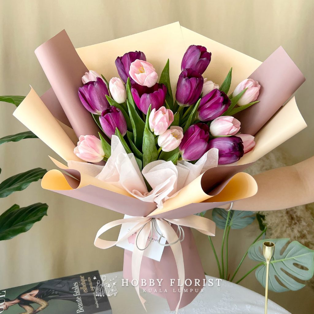 Tulip Bouquet Flower Delivery Kuala Lumpur Hobby Florist KL — free download