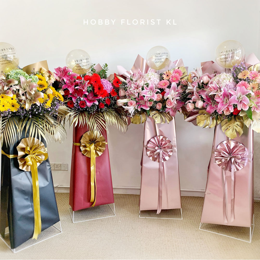 Alexa Flower Stand for Business Opening Malaysia