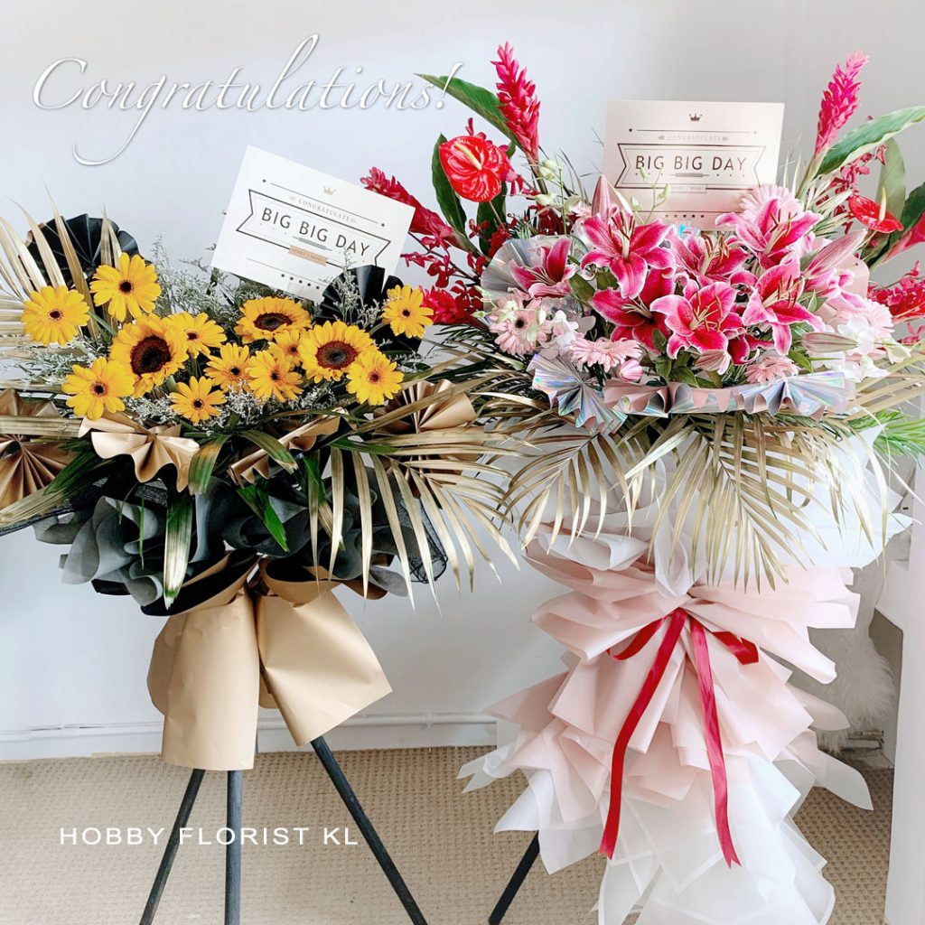 Corale Best Grand Opening Flower Stands Malaysia Hobby Florist KL