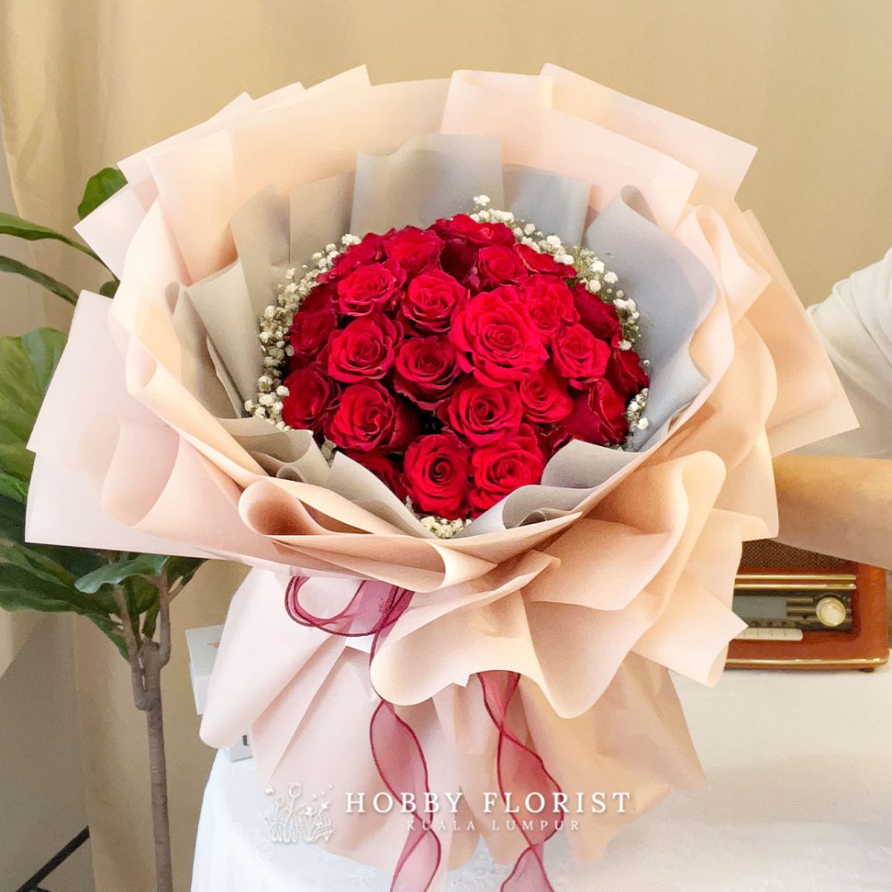 Marry Me Proposal Bouquet Flower Delivery Malaysia Hobby Florist KL