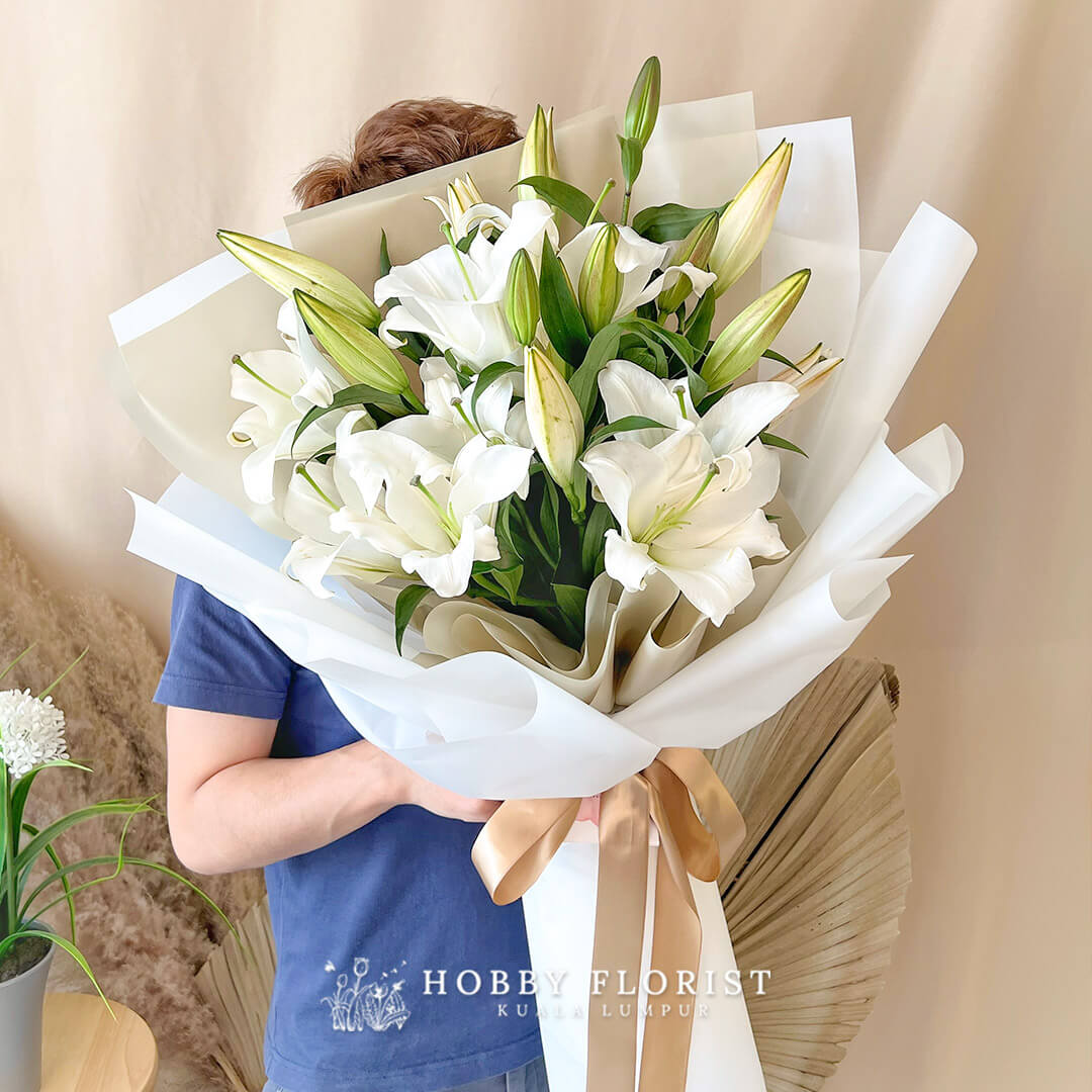 Lily | Lily Bouquet | Flower Delivery Kuala Lumpur - Hobby Florist KL