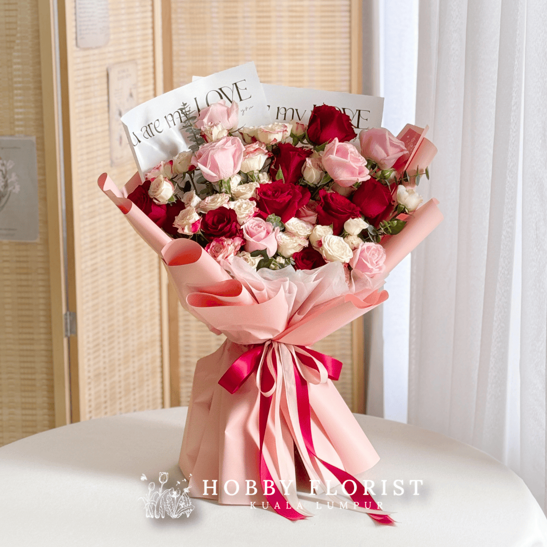 Regina Premium Rose Bouquet Delivery PJ KL 2